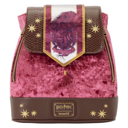 Exclusive Harry Potter Gryffindor Banner Velvet Mini Backpack