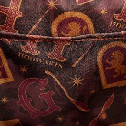 Exclusive Harry Potter Gryffindor Banner Velvet Mini Backpack - Image 6