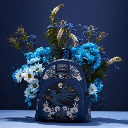 Harry Potter Ravenclaw House Floral Tattoo Mini Backpack - Image 2