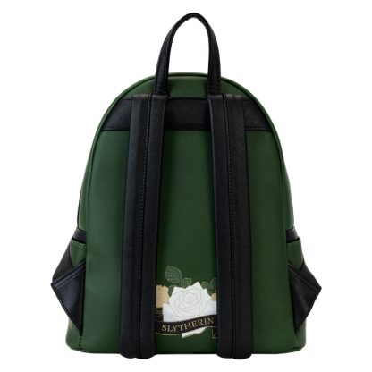 Harry Potter Slytherin House Floral Tattoo Mini Backpack - Image 6