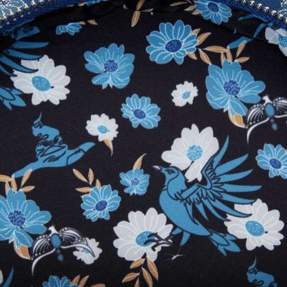 Harry Potter Ravenclaw House Floral Tattoo Mini Backpack - Image 8