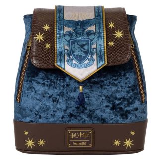 Exclusive Harry Potter Ravenclaw Banner Velvet Mini Backpack