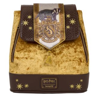 Exclusive Harry Potter Hufflepuff Banner Velvet Mini Backpack