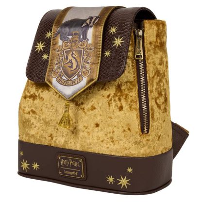 Exclusive Harry Potter Hufflepuff Banner Velvet Mini Backpack - Image 3