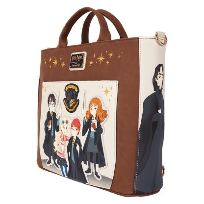 Harry Potter Hogwarts Convertible Backpack & Tote Crossbody Bag - Image 4