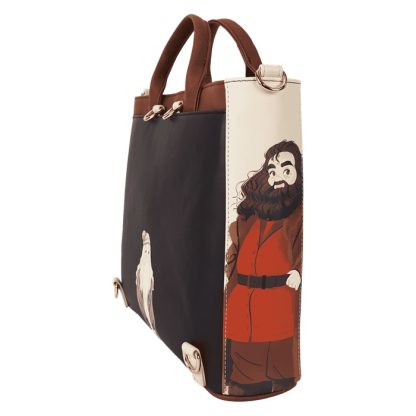 Harry Potter Hogwarts Convertible Backpack & Tote Crossbody Bag - Image 9