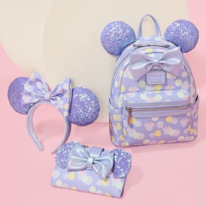 Minnie Mouse Exclusive Iridescent All-Over Print Sequin Ear Headband - Image 3