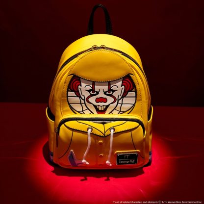It Pennywise Raincoat Cosplay Glow Mini Backpack - Image 2