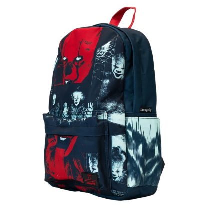 I Heart Horror It Pennywise Glow Full-Size Backpack - Image 4