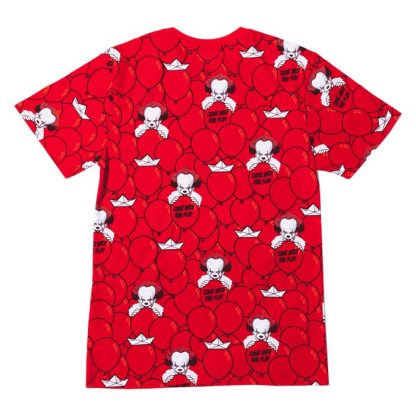 It Pennywise Red Balloon Unisex Tee - Image 4