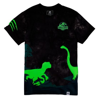 Jurassic World Jungle Scene Unisex Tee - Image 3