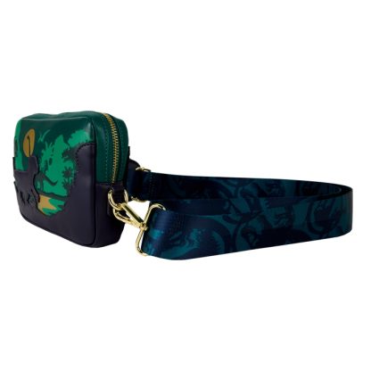 Jurassic World Jungle Dinosaur Silhouette Sling Crossbody Bag With Coin Bag - Image 4