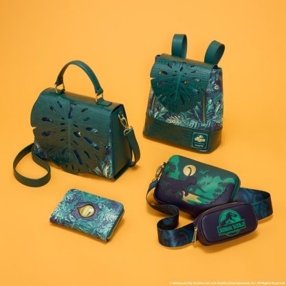Jurassic World Jungle Dinosaur Silhouette Sling Crossbody Bag With Coin Bag - Image 3