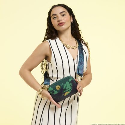 Jurassic World Jungle Dinosaur Silhouette Sling Crossbody Bag With Coin Bag - Image 2