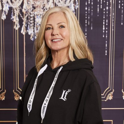 Loungefly 25th Anniversary Logo Black Unisex Hoodie - Image 2