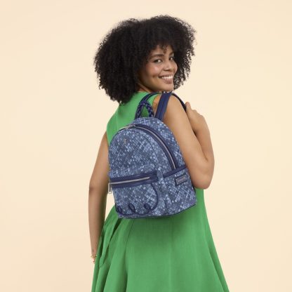Loungefly Faux Denim Mini Backpack - Image 2