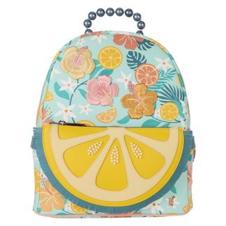 Loungefly Tropical Lemon Floral Mini Backpack
