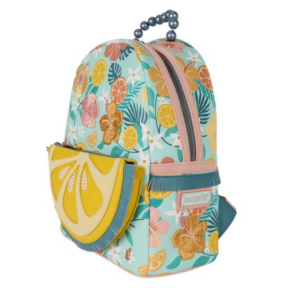 Loungefly Tropical Lemon Floral Mini Backpack - Image 3