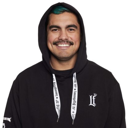 Loungefly 25th Anniversary Logo Black Unisex Hoodie - Image 8