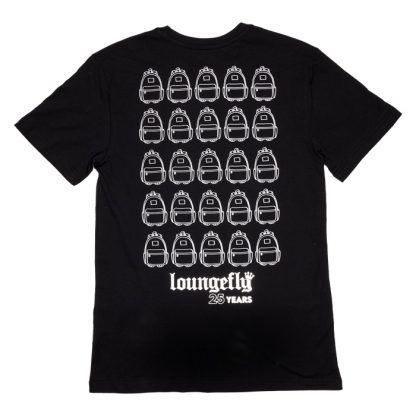 Loungefly 25th Anniversary Logo Black Unisex Tee - Image 10