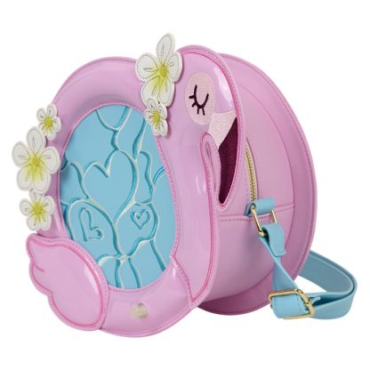 Loungefly Flamingo Pool Float Figural Crossbody Bag with Coin Bag - Image 3