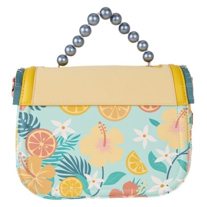 Loungefly Tropical Lemon Floral Crossbody Bag - Image 4