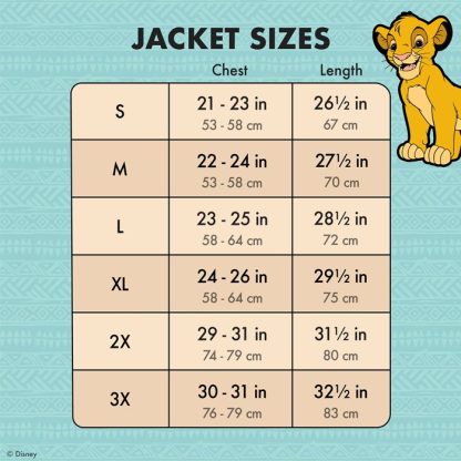 The Lion King Simba Half-Zip Unisex Windbreaker Jacket - Image 5