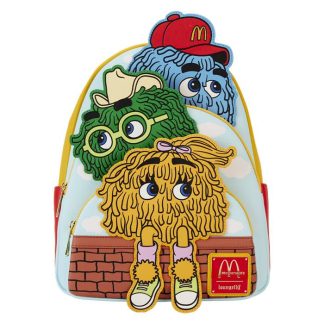 McDonald's Vintage Fry Kids Triple Pocket Mini Backpack