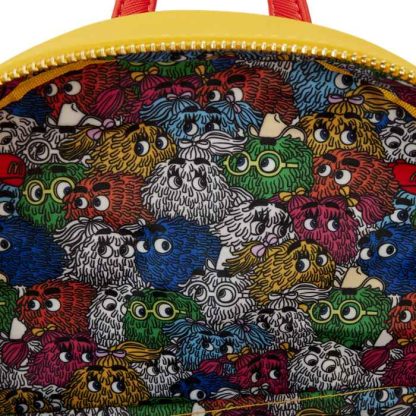 McDonald's Vintage Fry Kids Triple Pocket Mini Backpack - Image 8