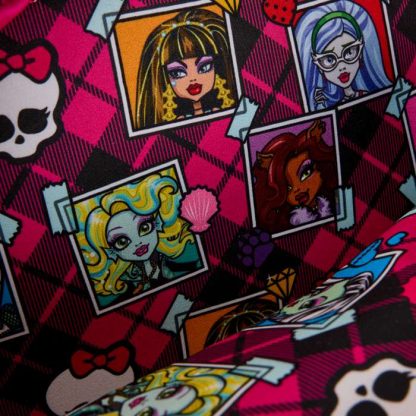 Monster High Skullette Figural Crossbody Bag with Coin Bag - Image 7