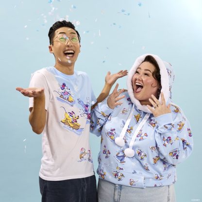 Mickey & Friends Winter Wonderland Unisex Tee - Image 3