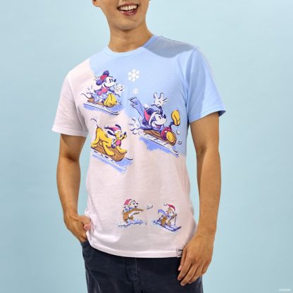 Mickey & Friends Winter Wonderland Unisex Tee - Image 2