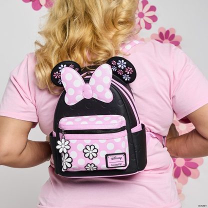 Minnie Mouse Floral Rock The Dots Mini Backpack - Image 2