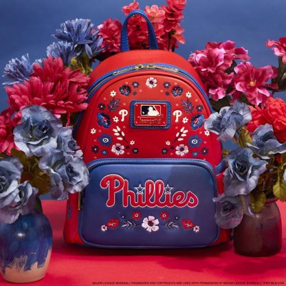 MLB Philadelphia Phillies Floral Mini Backpack - Image 2