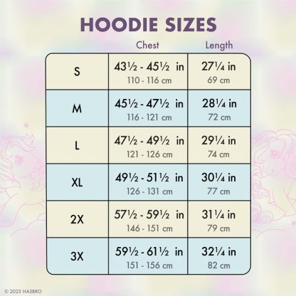 My Little Pony Clouds Tie-Dye Unisex Hoodie - Image 4