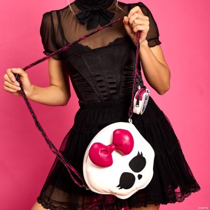Monster High Skullette Figural Crossbody Bag with Coin Bag - Image 2