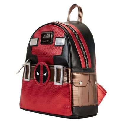 Marvel Metallic Deadpool Cosplay Mini Backpack - Image 4