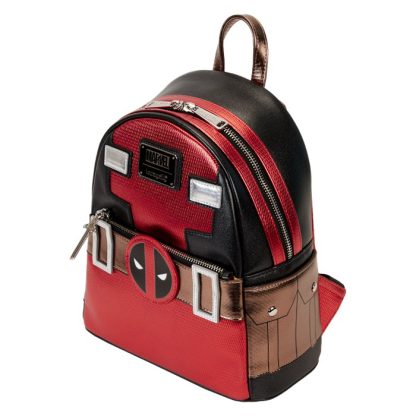 Marvel Metallic Deadpool Cosplay Mini Backpack - Image 5