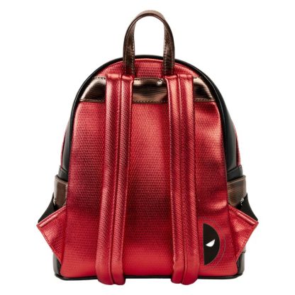 Marvel Metallic Deadpool Cosplay Mini Backpack - Image 6