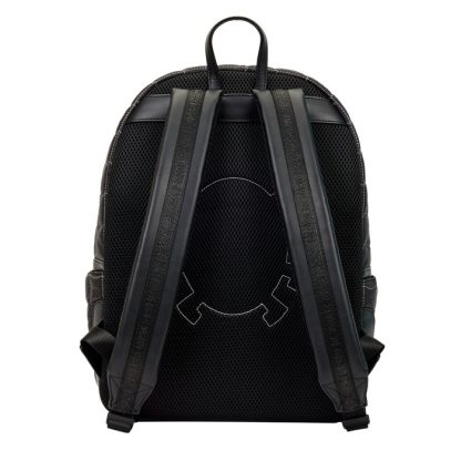 Spider-Man Black & White Suit Cosplay Quilted Full-Size Backpack - Image 5