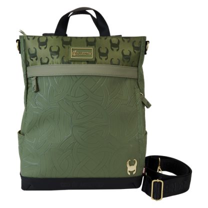COLLECTIV Marvel Loki The CREATIV Convertible Backpack & Tote Crossbody Bag