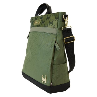 COLLECTIV Marvel Loki The CREATIV Convertible Backpack & Tote Crossbody Bag - Image 6