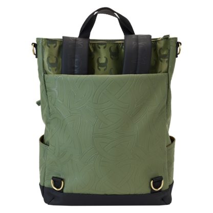 COLLECTIV Marvel Loki The CREATIV Convertible Backpack & Tote Crossbody Bag - Image 8