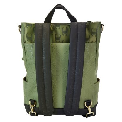 COLLECTIV Marvel Loki The CREATIV Convertible Backpack & Tote Crossbody Bag - Image 9