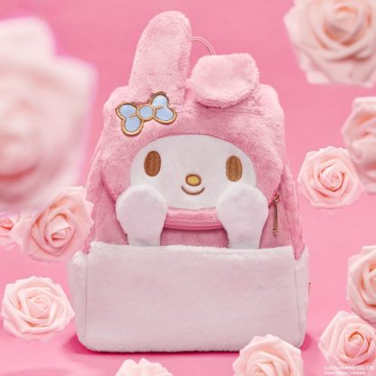 Sanrio Exclusive My Melody Plush Cosplay Mini Backpack - Image 2