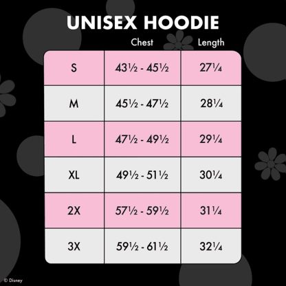 Minnie Mouse Floral Rock The Dots Unisex Hoodie - Image 6