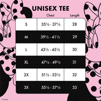 Minnie Mouse Floral Rock The Dots Unisex Tee - Image 4