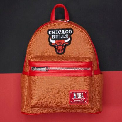 NBA Chicago Bulls Basketball Logo Mini Backpack - Image 2