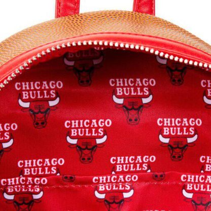 NBA Chicago Bulls Basketball Logo Mini Backpack - Image 5