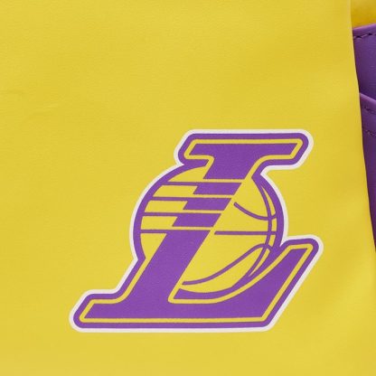 NBA Los Angeles Lakers Patch Icons Mini Backpack - Image 6